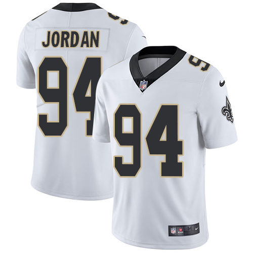 2019 Men New Orleans Saints 94 Jordan white Nike Vapor Untouchable Limited NFL Jersey
